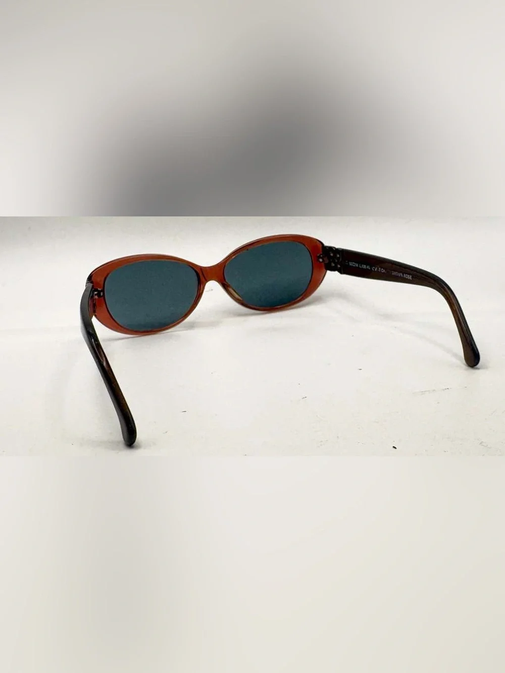 BCBGMaxAzria Brown Oval Sunglasses Frames Only